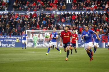 Fotos del partido Osasuna 2- 1 Oviedo disputado en El Sadar este sábado.