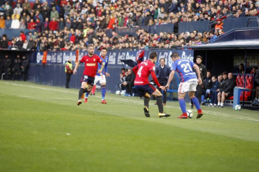 Fotos del partido Osasuna 2- 1 Oviedo disputado en El Sadar este sábado.