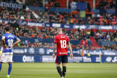 Fotos del partido Osasuna 2- 1 Oviedo disputado en El Sadar este sábado.