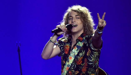 Manel Navarro en Eurovisión.