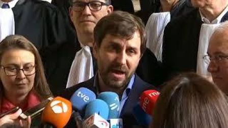 Toni Comín: "Basta ya de abusar del Código Penal para perseguir a responsables políticos"