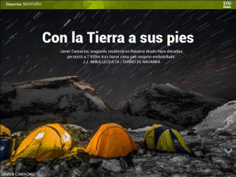 Además, un navarro hace cima en el Everest diecisiete años después.