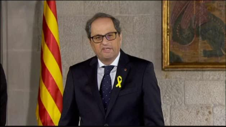 Torra promete cumplir con sus obligaciones "con fidelidad a la voluntad del pueblo de Cataluña"