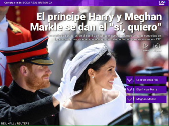 Además, la boda del príncipe Harry y Meghan Markle, a fondo