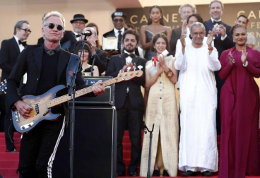 Varias fotos de los asistentes al fin del Fesival de Cannes de este año y de la ceremonia final