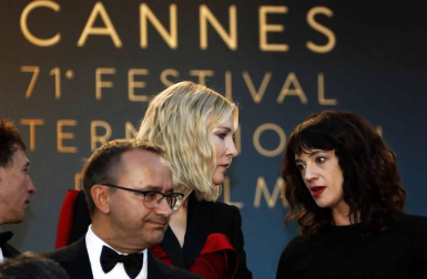 Varias fotos de los asistentes al fin del Fesival de Cannes de este año y de la ceremonia final