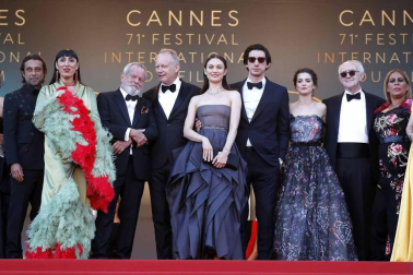 Varias fotos de los asistentes al fin del Fesival de Cannes de este año y de la ceremonia final
