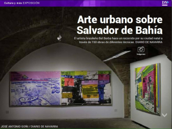 Además, Bel Borba acerca Salvador de Bahía a Pamplona en una exposición