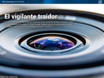 Además, el 'hacker' de las cámaras de seguridad