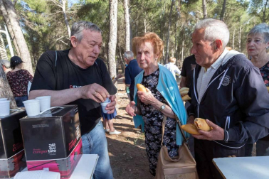 Cientos de tudelanos cumplieron con la tradición este martes 22 de mayo y acudieron a la ermita de la santa en la romería.