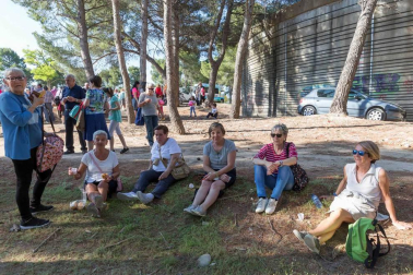 Cientos de tudelanos cumplieron con la tradición este martes 22 de mayo y acudieron a la ermita de la santa en la romería.