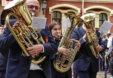 La lluvia no impidió que los actos programados siguieran el guion previsto