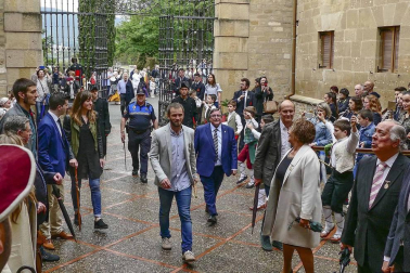 La lluvia no impidió que los actos programados siguieran el guion previsto