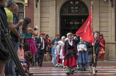 La lluvia no impidió que los actos programados siguieran el guion previsto