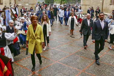 La lluvia no impidió que los actos programados siguieran el guion previsto