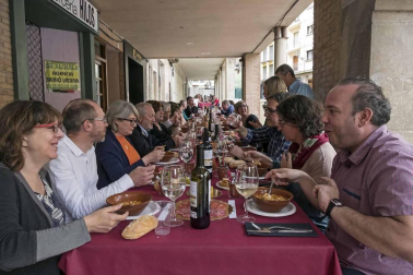 La lluvia no impidió que los actos programados siguieran el guion previsto