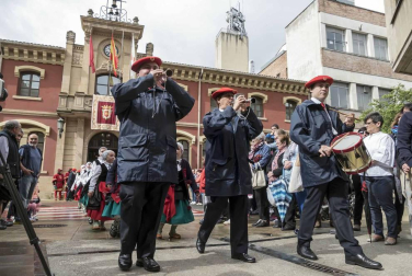 La lluvia no impidió que los actos programados siguieran el guion previsto