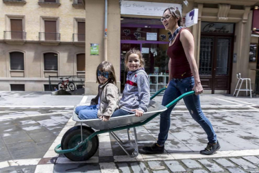 Como cada último fin de semana de mayo, se celebran distintas actividades. Este año, a consecuencia de la tormenta, los planes tuvieron que modificarse.