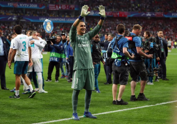 El Real Madrid consiguió su 13º título de Campeón de Europa, el tercero consecutivo, tras vencer en la final de Kiev al Liverpool por 3-1.
