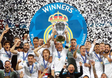 El Real Madrid consiguió su 13º título de Campeón de Europa, el tercero consecutivo, tras vencer en la final de Kiev al Liverpool por 3-1.