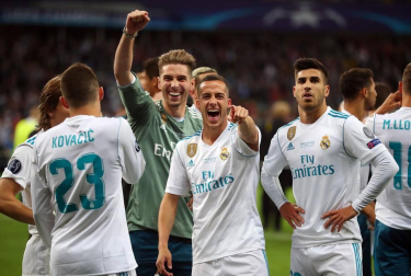 El Real Madrid consiguió su 13º título de Campeón de Europa, el tercero consecutivo, tras vencer en la final de Kiev al Liverpool por 3-1.