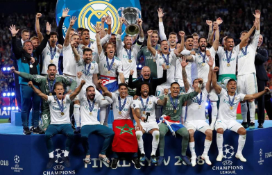 El Real Madrid consiguió su 13º título de Campeón de Europa, el tercero consecutivo, tras vencer en la final de Kiev al Liverpool por 3-1.