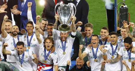 El Real Madrid consiguió su 13º título de Campeón de Europa, el tercero consecutivo, tras vencer en la final de Kiev al Liverpool por 3-1.