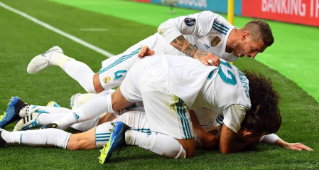 El Real Madrid consiguió su 13º título de Campeón de Europa, el tercero consecutivo, tras vencer en la final de Kiev al Liverpool por 3-1.