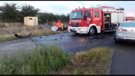 Accidente mortal en Tudela