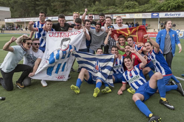 Los de Estella vencieron por al mínima y certificaron la permanencia en Segunda División B.