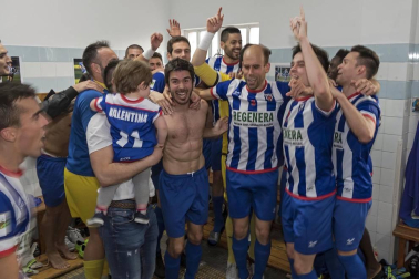 Los de Estella vencieron por al mínima y certificaron la permanencia en Segunda División B.