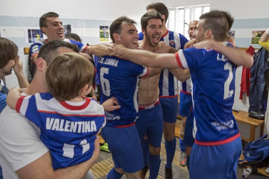 Los de Estella vencieron por al mínima y certificaron la permanencia en Segunda División B.