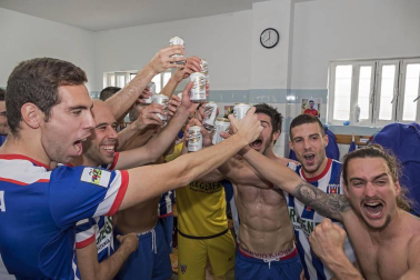 Los de Estella vencieron por al mínima y certificaron la permanencia en Segunda División B.