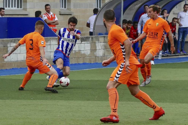 Los de Estella vencieron por al mínima y certificaron la permanencia en Segunda División B.