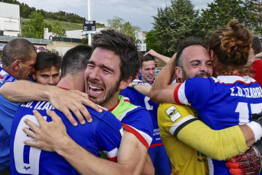 Los de Estella vencieron por al mínima y certificaron la permanencia en Segunda División B.