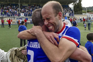 Los de Estella vencieron por al mínima y certificaron la permanencia en Segunda División B.