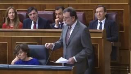 Rajoy: “Las responsabilidades hay que pedirlas al que quiere ser presidente sin pasar por las urnas”