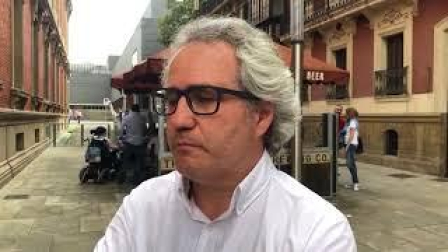 Carlos Pérez-Nievas, portavoz de Ciudadanos en Navarra, sobre la manifestación contra la política lingüística del Gobierno de Barkos