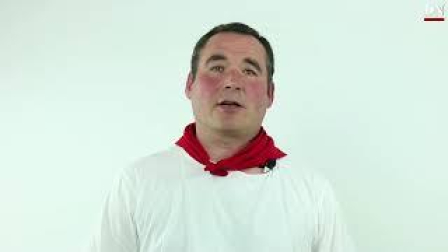 Ignacio Aldaz, carpintero y colocador del vallado del encierro de San Fermín