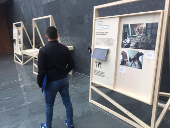 El Parlamento acoge la exposición de MSF 'De la acción a la palabra'