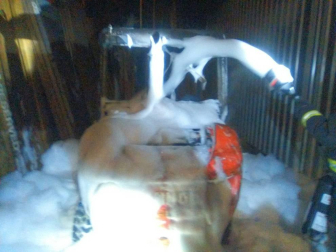 Sofocado un incendio intencionado en los corrales del Gas
