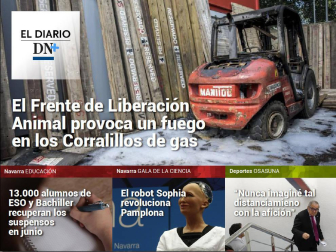 Además, la robot humanoide Sophia, presente en la II Gala Científica de Pamplona.