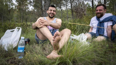 Los 'Caminos de la Hospitalidad' desembocaron el sábado en la cuna de San Francisco Javier con un centenar de refugiados sirios como símbolo de la acogida Navarra