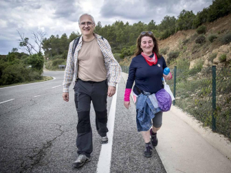 Los 'Caminos de la Hospitalidad' desembocaron el sábado en la cuna de San Francisco Javier con un centenar de refugiados sirios como símbolo de la acogida Navarra