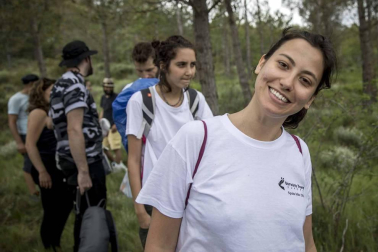 Los 'Caminos de la Hospitalidad' desembocaron el sábado en la cuna de San Francisco Javier con un centenar de refugiados sirios como símbolo de la acogida Navarra