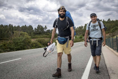 Los 'Caminos de la Hospitalidad' desembocaron el sábado en la cuna de San Francisco Javier con un centenar de refugiados sirios como símbolo de la acogida Navarra