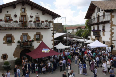 Eltzaburu acogió el domingo un nuevo día dedicado a la cuajada. El Valle de Ultzama dedicó, por noveno año, una jornada para conocer cómo se elabora de forma tradicional este postre estrella de la zona