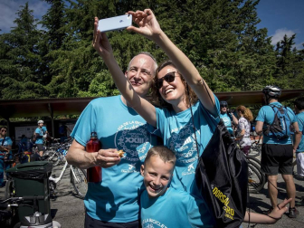 El domingo se celebró la 23ª edición del Día de la Bicicleta acompañado del buen tiempo y con 4.200 participantes