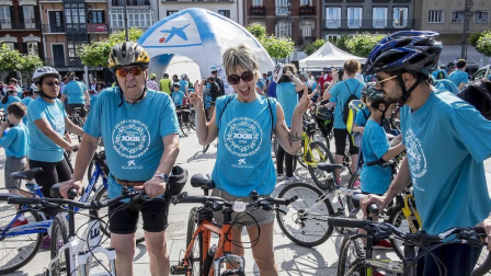El domingo se celebró la 23ª edición del Día de la Bicicleta acompañado del buen tiempo y con 4.200 participantes