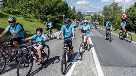 El domingo se celebró la 23ª edición del Día de la Bicicleta acompañado del buen tiempo y con 4.200 participantes